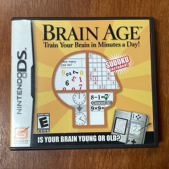 Nintendo DS Game Brain Age - Picture 1 of 5